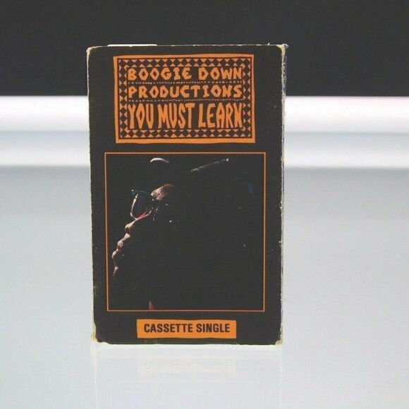 Boogie Down Productions ‎You Must Learn Cassette - Picture 1 of 5